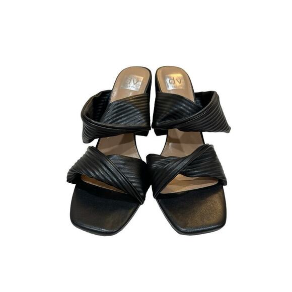 **Dolce Vita Emeley Slip-On Double Band High Heel Sandals NWOT Size 11 Dressy - Picture 2 of 5